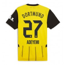 Borussia Dortmund Karim Adeyemi #27 Hjemmedrakt 2024-25 Kortermet